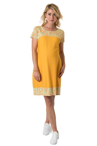 POMKIN Kleid Bettina gelb mit Stillfunktion